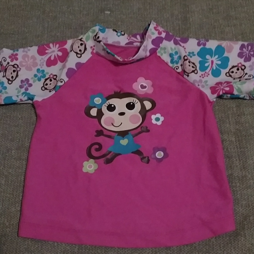 Girls swim top